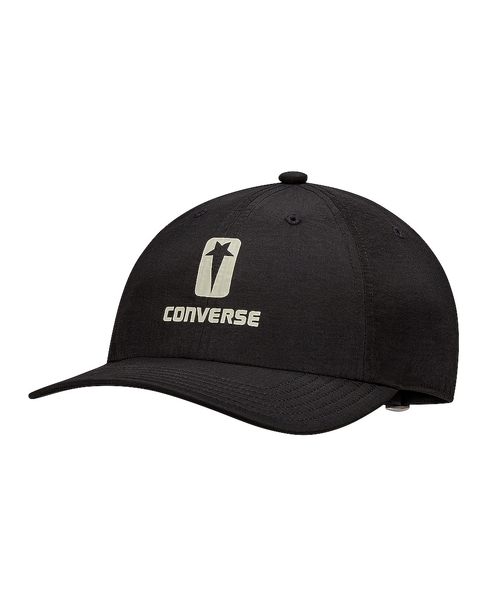 Image 1 of DRKSHDW by Rick Owens x Converse Performance Dad Cap in Black