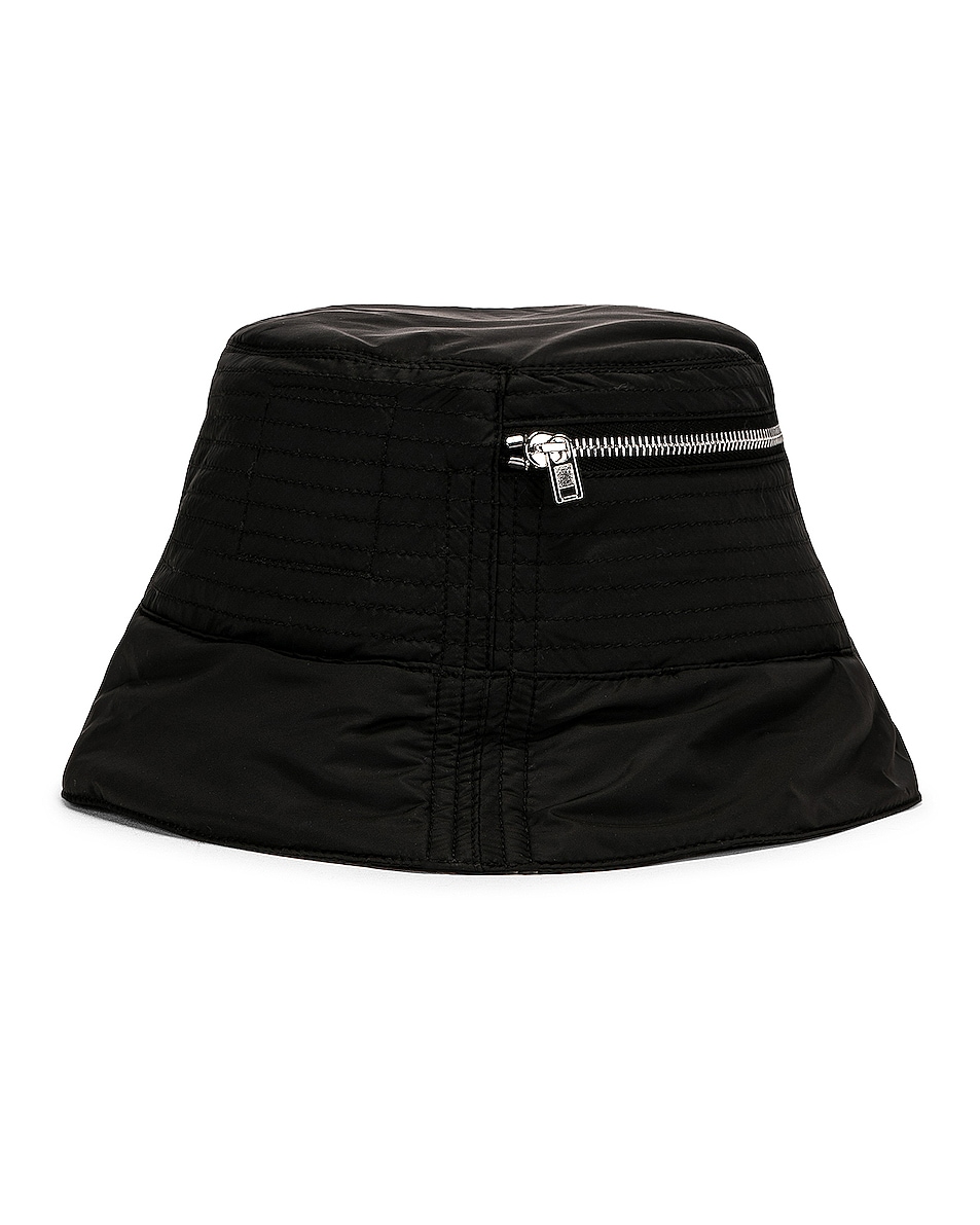 Image 1 of DRKSHDW by Rick Owens Pocket Gilligan Hat in Black