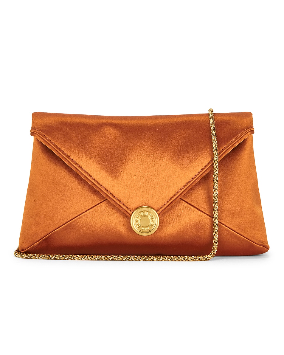 Image 1 of Dries Van Noten Envelope Bag in Orange
