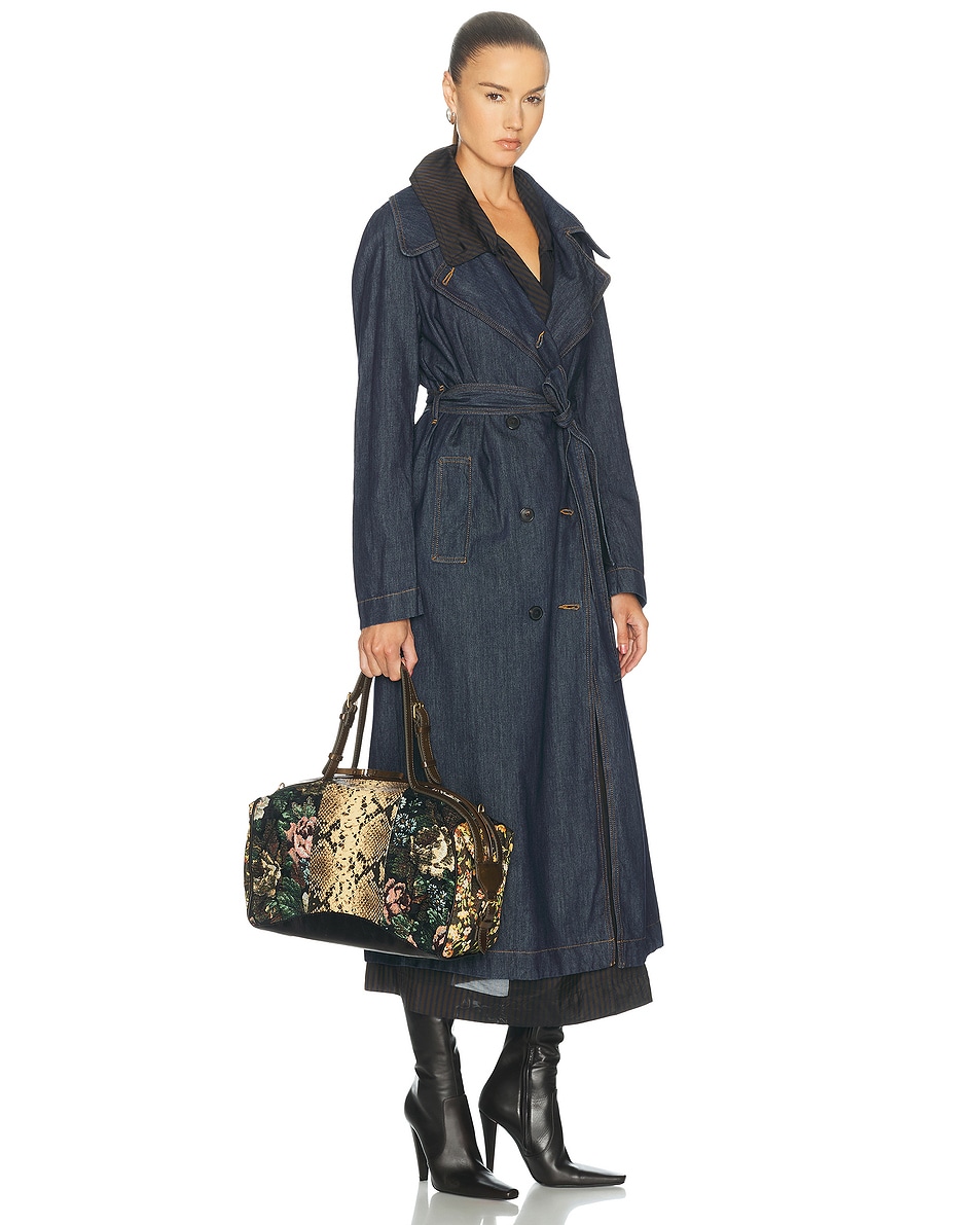 Dries Van Noten Medium East West With Strap Zip Tote Bag