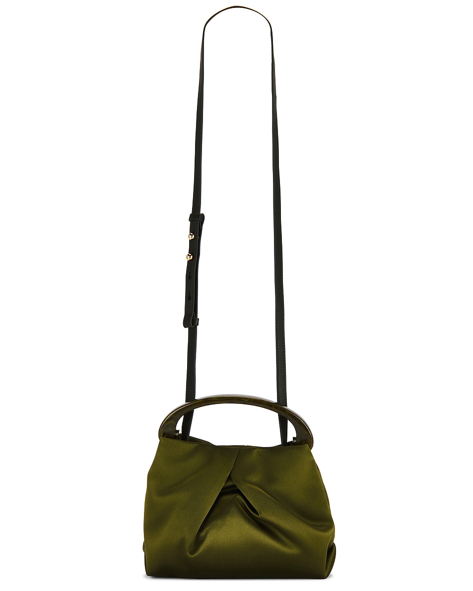 Image 1 of Dries Van Noten Crisp Bag in Olive