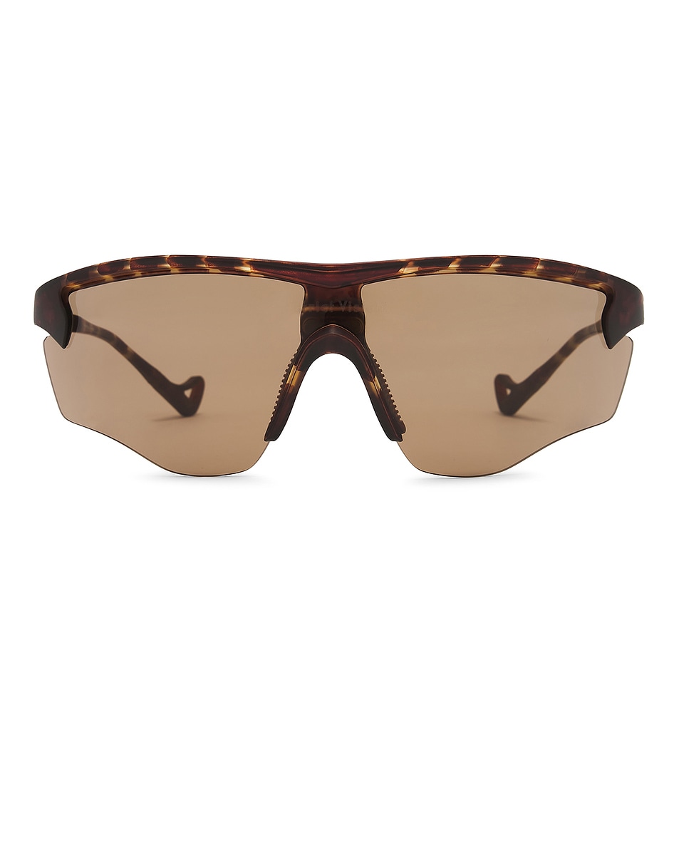 Image 1 of District Vision Junya Racer in Brown Mosaic & D+ Copper