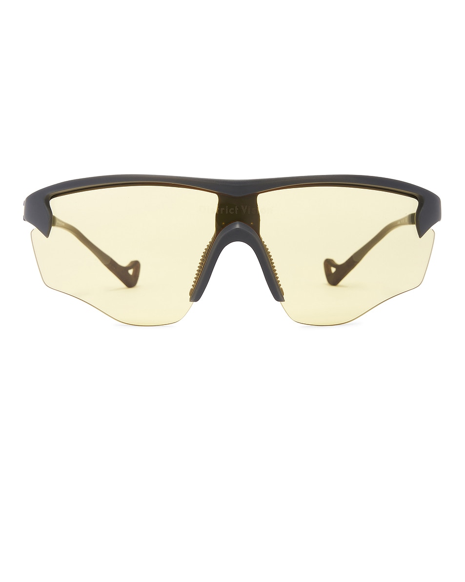 Image 1 of District Vision Junya Racer in Carbon & D+ Sports Yellow