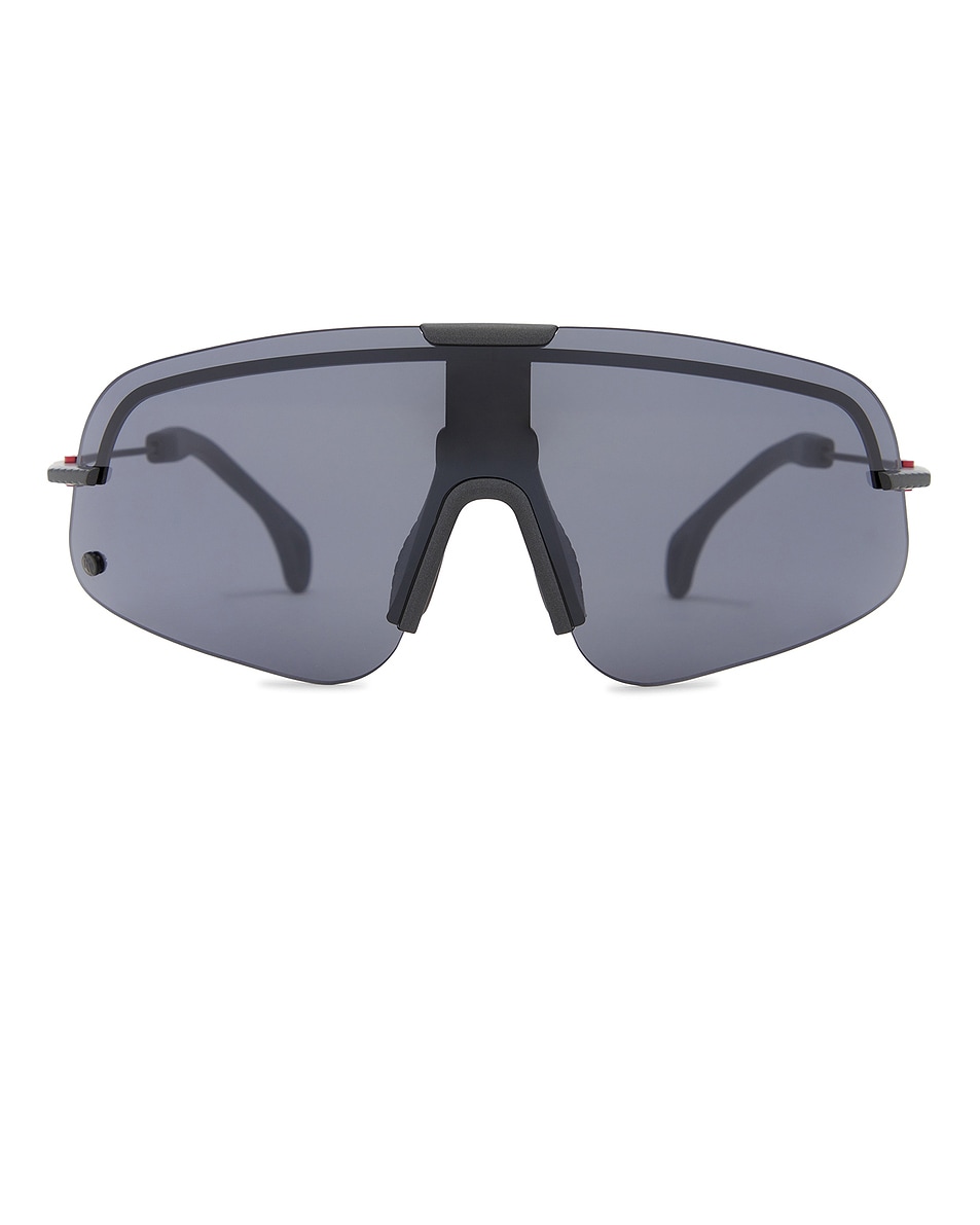Image 1 of District Vision x Massimo Osti Studio Aiko Ti Sunglasses in Graphite/d+ Onyx Mirror