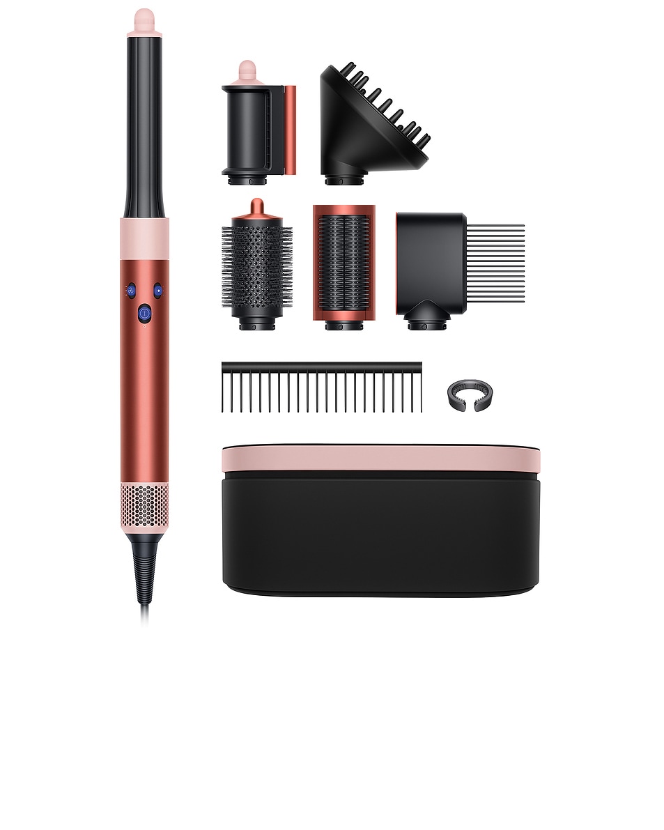 Image 1 of Dyson Special Edition Airwrap Complete Long Diffuse Multi-styler in Strawberry Bronze & Blush Pink