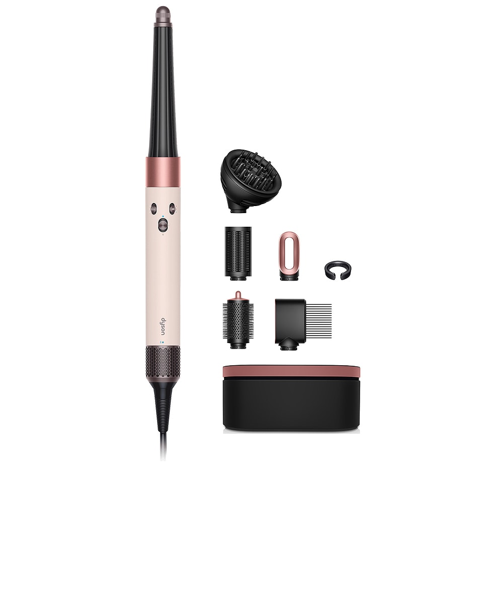 Image 1 of Dyson Airwrap I.d. Multi-styler & Dryer Curly & Coily in Ceramic Pink & Rose Gold
