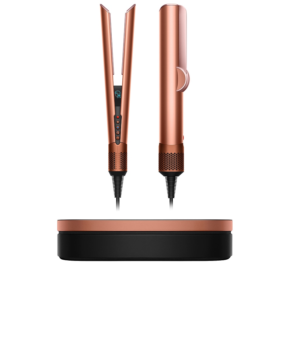 Image 1 of Dyson Special Edition Airstrait Straightener in Amber Silk