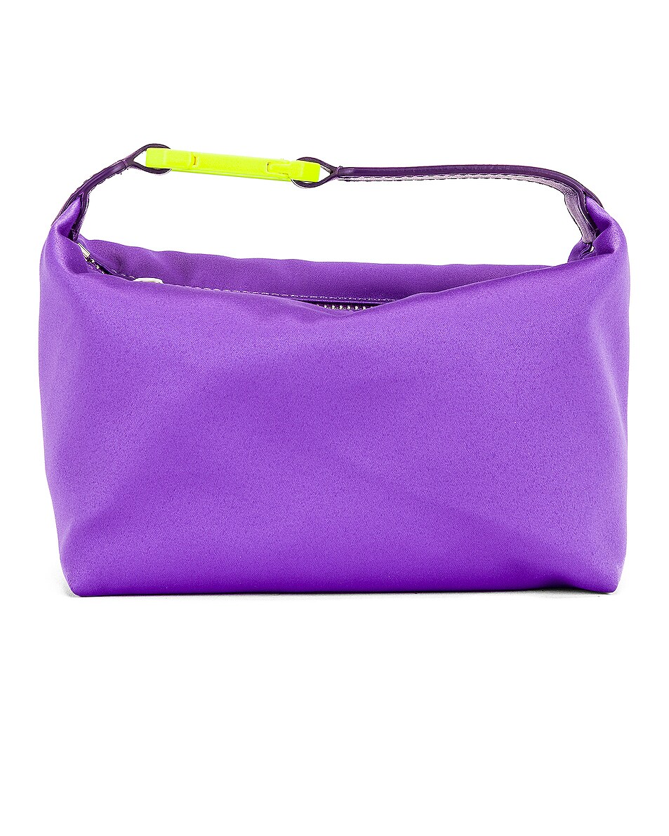 Image 1 of EERA Satin Moon Bag in Purple