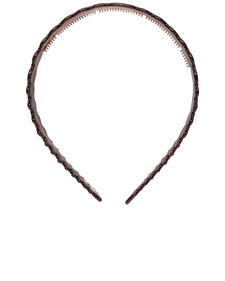 Image 1 of Emi Jay Starlet Headband in Scalloped Amber
