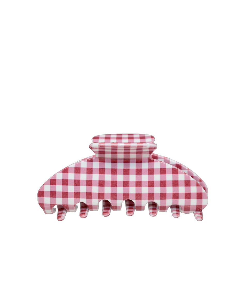 Image 1 of Emi Jay Big Effing Clip in Cherry Gingham