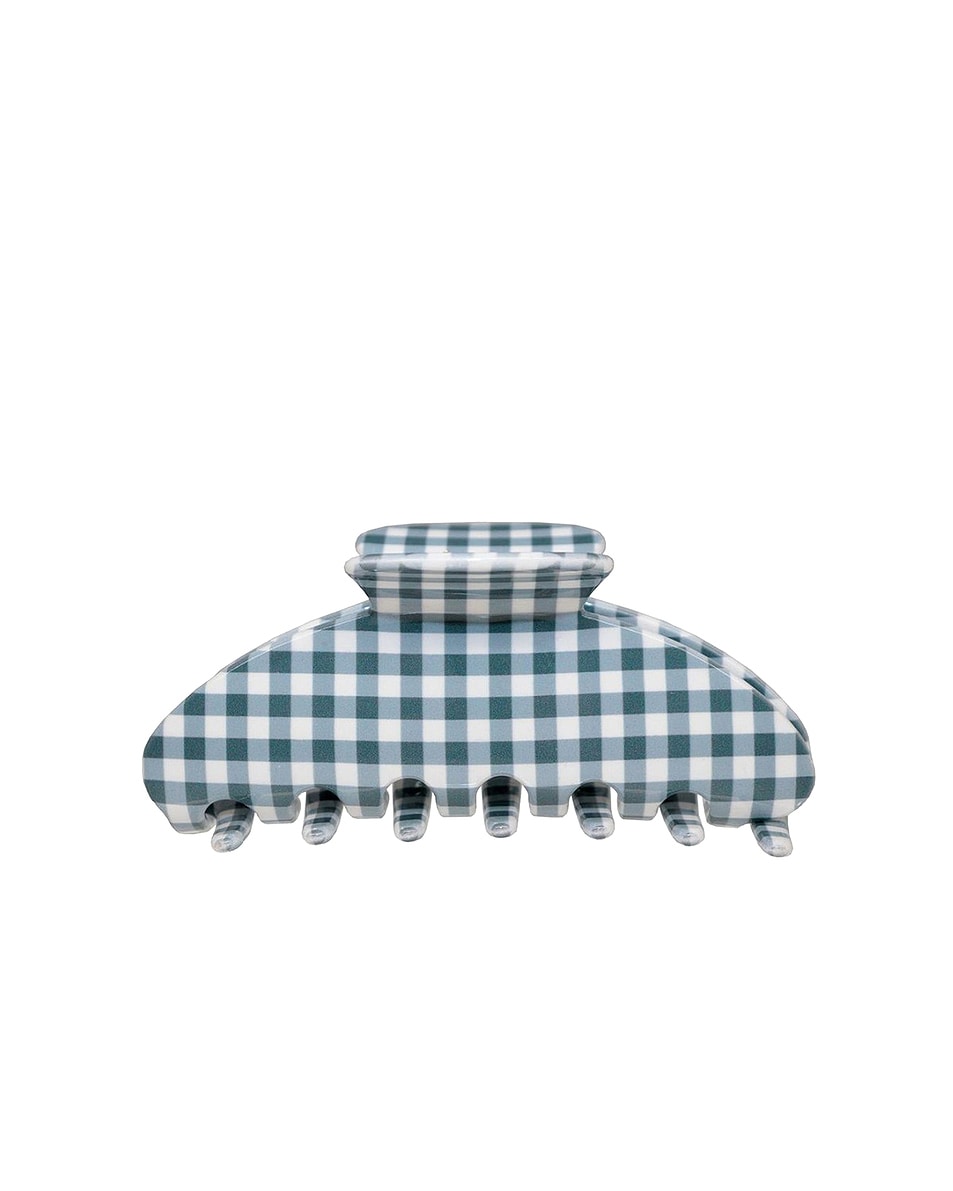 Image 1 of Emi Jay Big Effing Clip in Navy Gingham