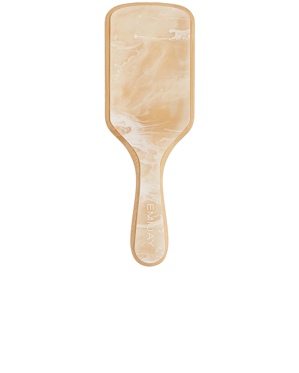 Image 1 of Emi Jay Bamboo Paddle Brush in Leche