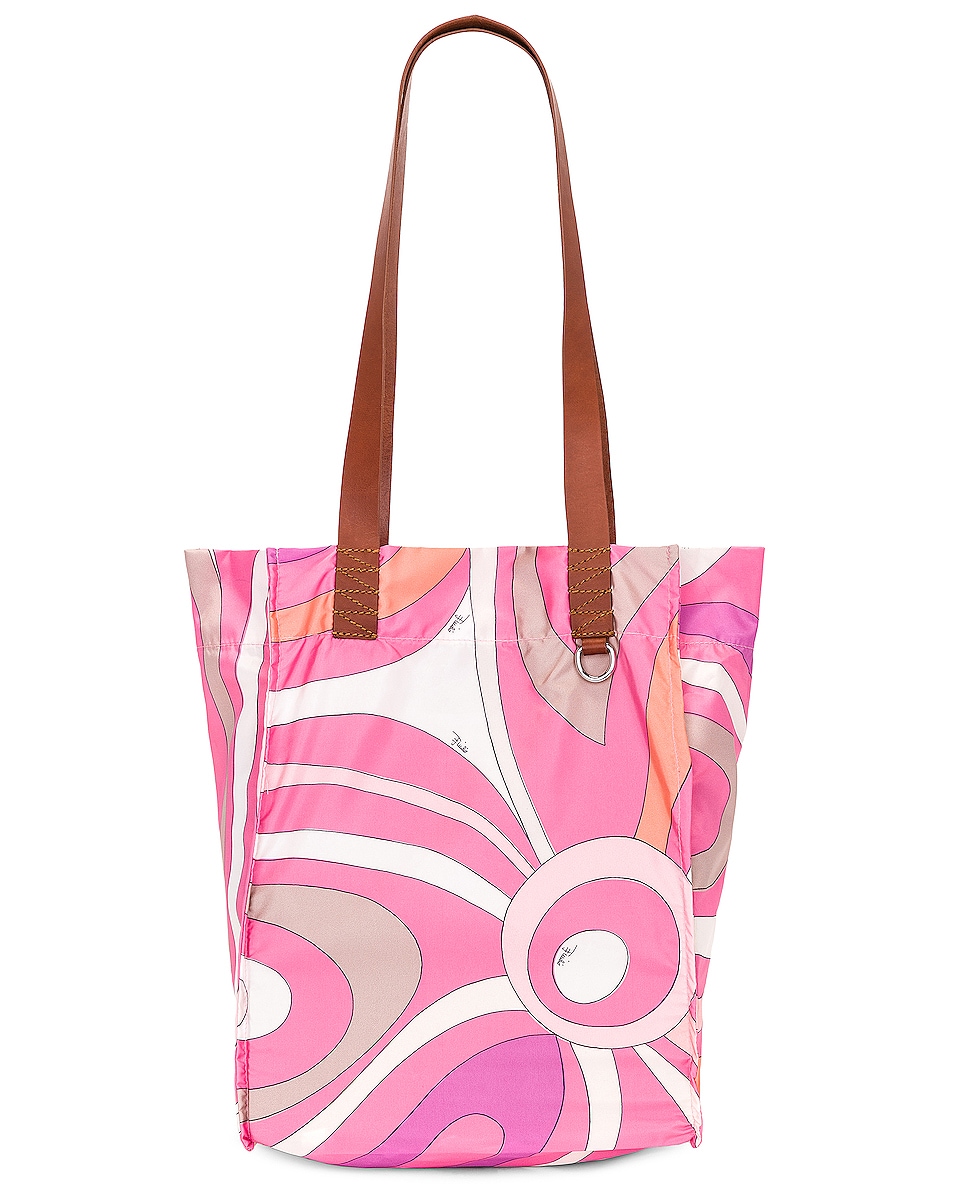 Image 1 of Emilio Pucci Medium Tote Bag in Rosa