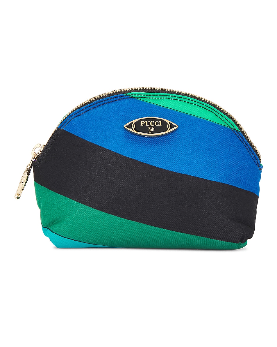 Image 1 of Emilio Pucci Vanity Case in SMERALDO