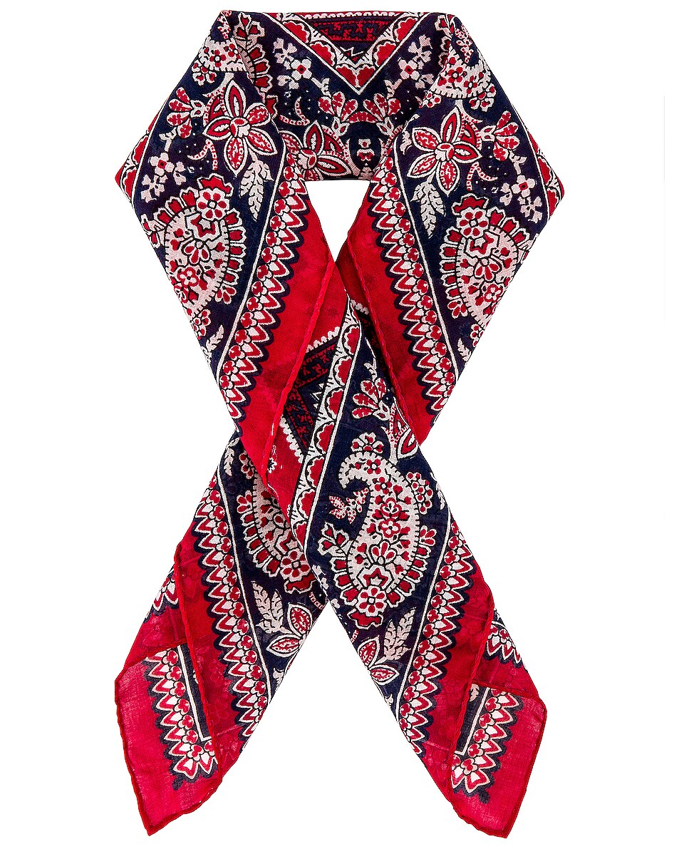 Image 1 of Engineered Garments Bandana Scarf in Red