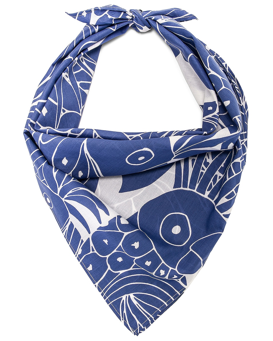 Image 1 of ERES Soleil Perroque Headscarf in Imprime Perroquet Maracas