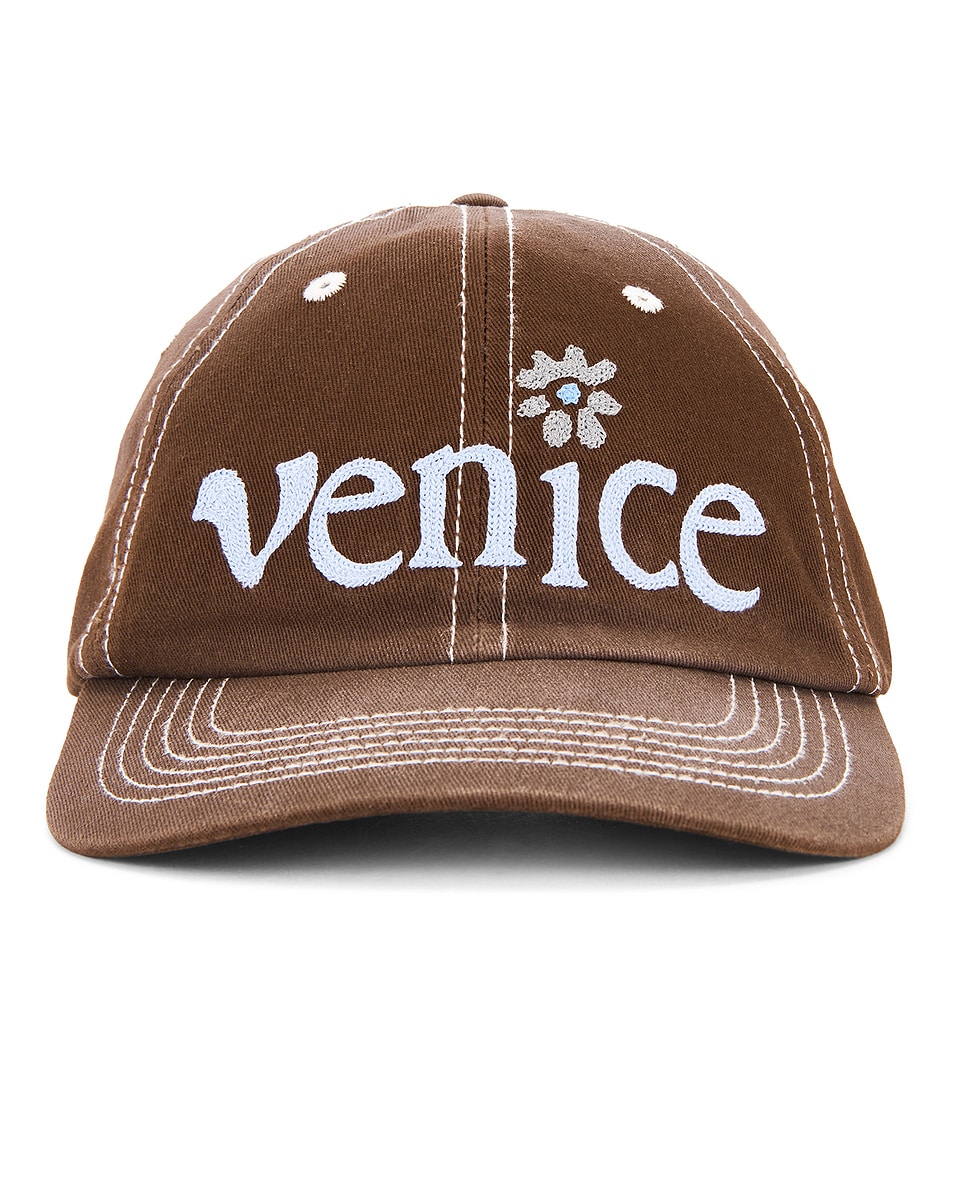 Image 1 of ERL Venice Cap Woven in Brown