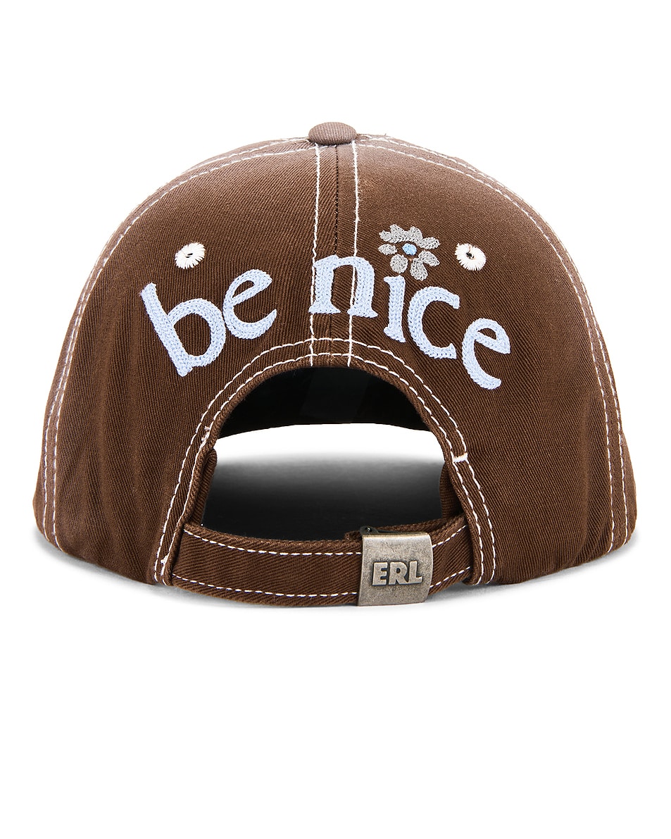 Image 2 of ERL Venice Cap Woven in Brown