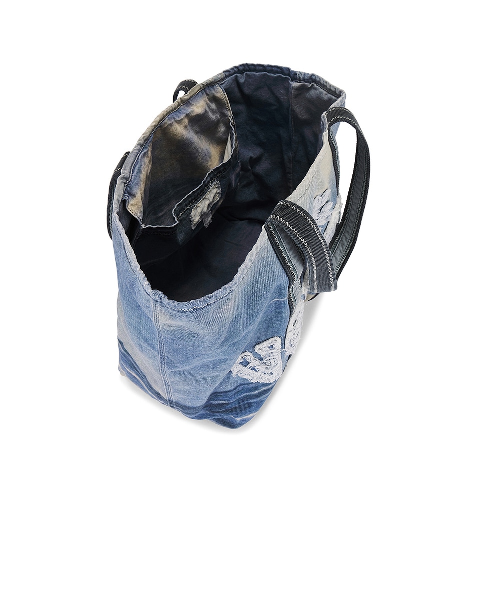 Image 4 of ERL Storm Venice Tote in Storm Print