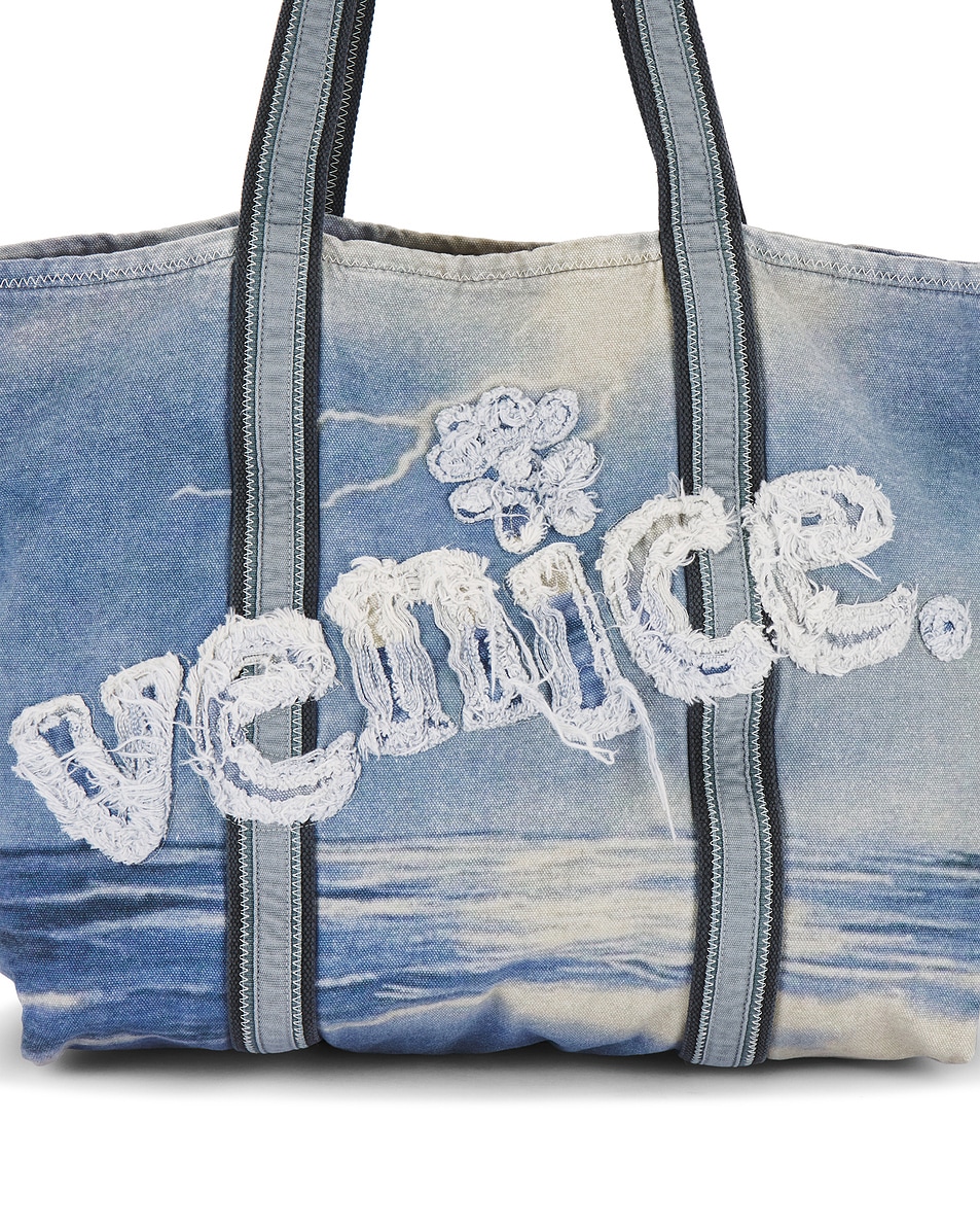 Image 5 of ERL Storm Venice Tote in Storm Print
