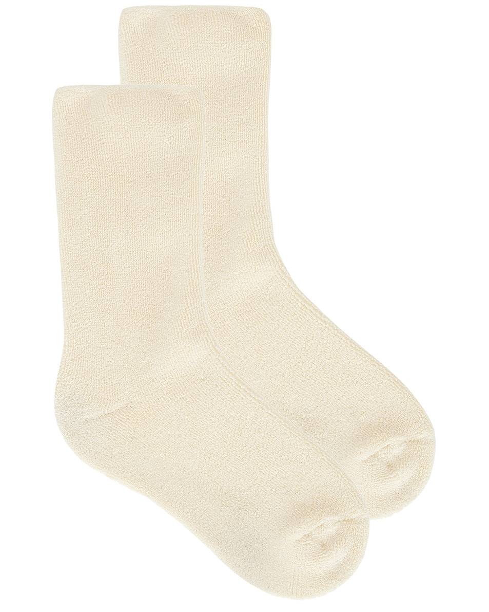 Image 1 of Eterne Lounge Socks in Cream