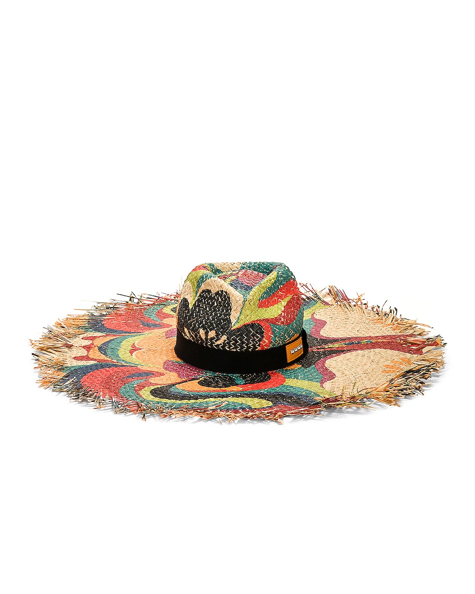 Image 1 of Etro Raffa Hat in Multicolor