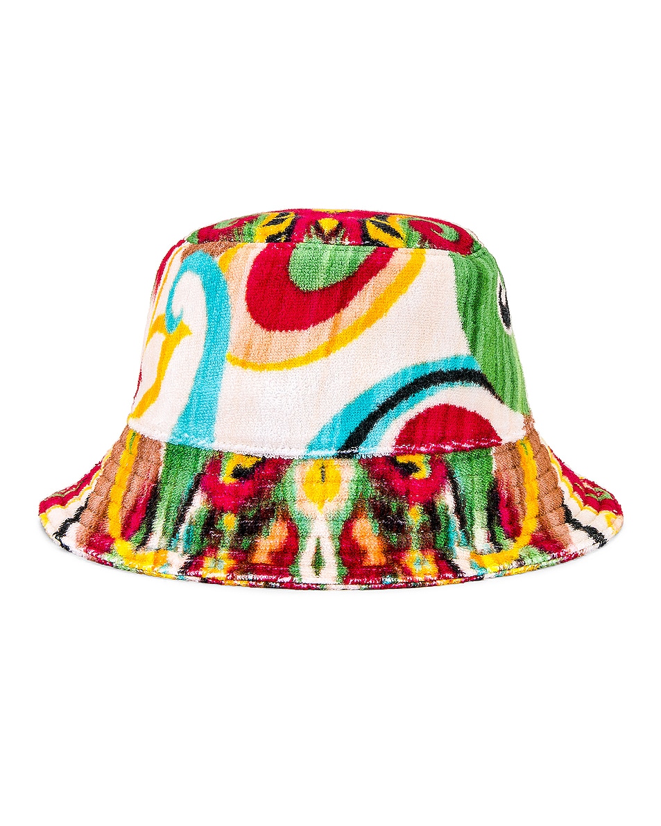 Image 1 of Etro Sponge Bucket Hat in Viola