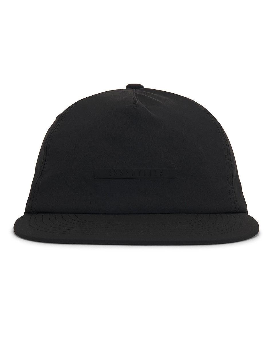 Pinterest Essentials Fear of God ESSENTIALS 5 Panel Hat in Vintage Black | FWRD