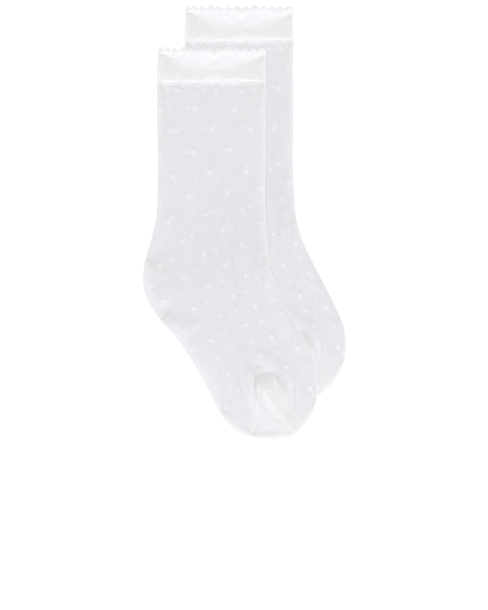 Image 1 of FALKE Dot Ankle Socks in White