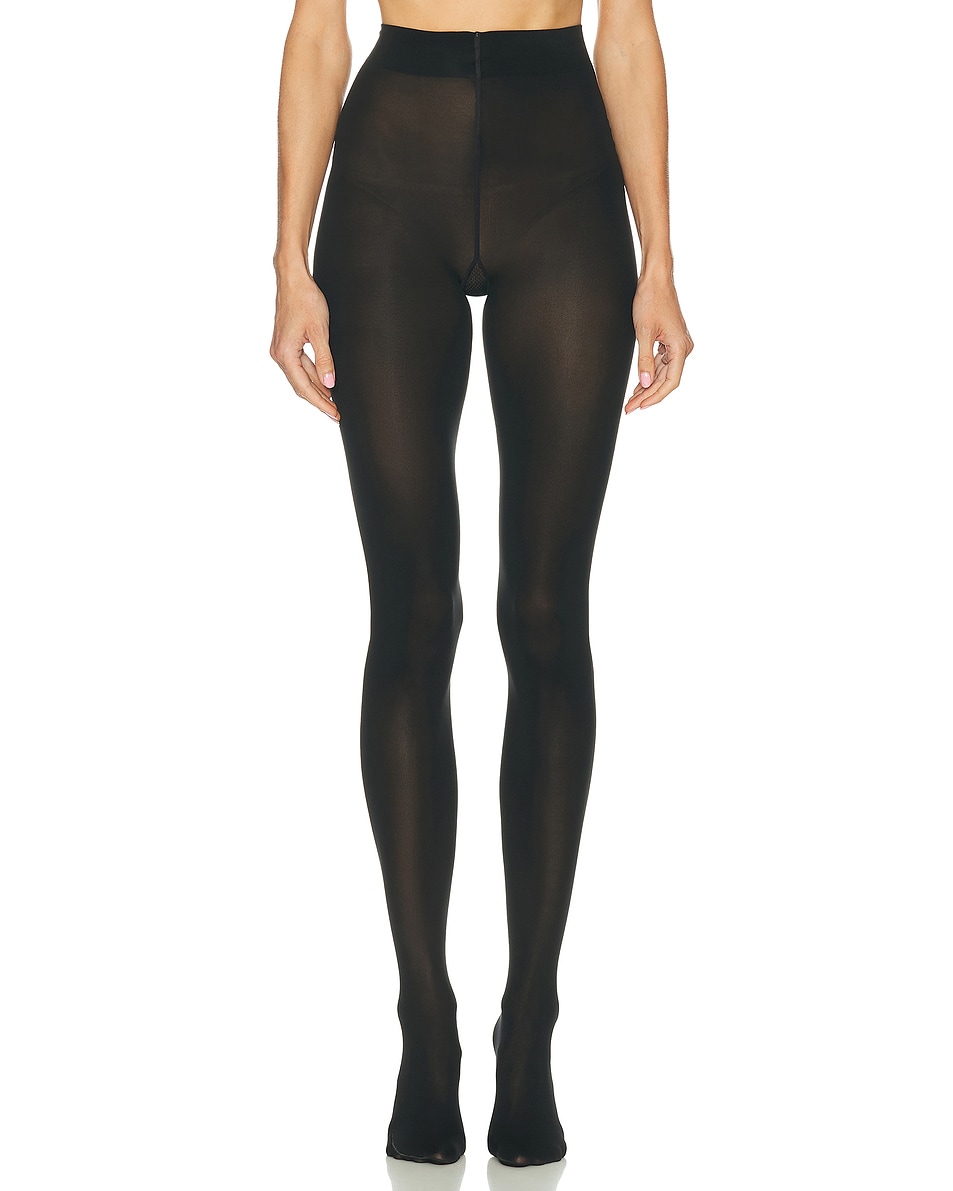 Image 1 of FALKE Pure Matt 50 Semi Opaque Tights in Black