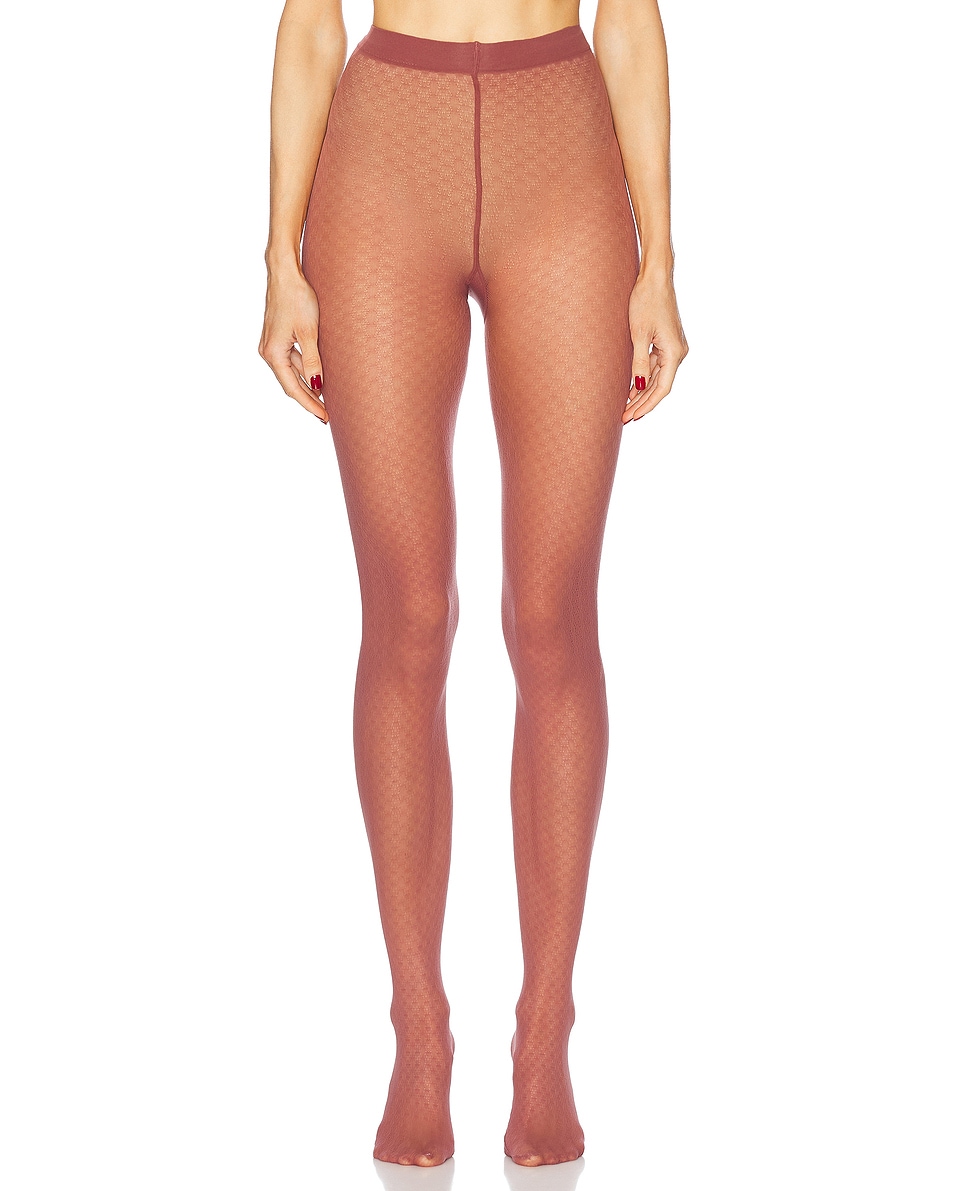 Image 1 of FALKE Lullaby Tight in Roan Rouge