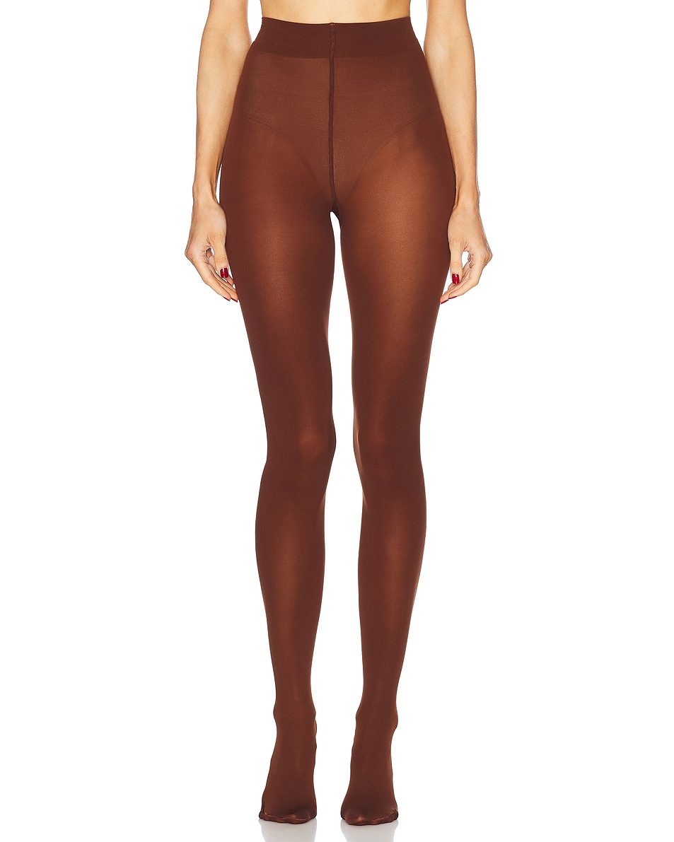 Image 1 of FALKE Pure Matte 50 Tight in Cinnamon