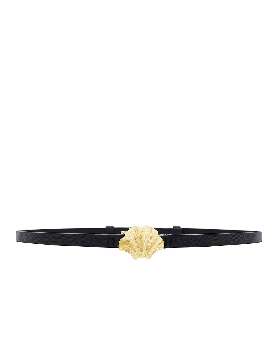 Image 1 of FRAME Gingko Leaf Belt in Black