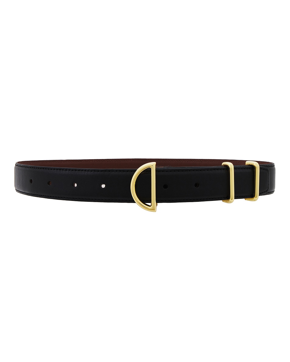 Image 1 of FRAME Crescent Belt in Black