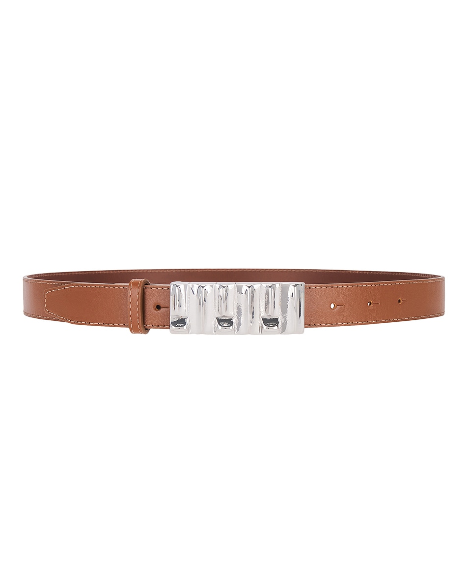 Image 1 of FRAME Sculptural Belt in Cognac