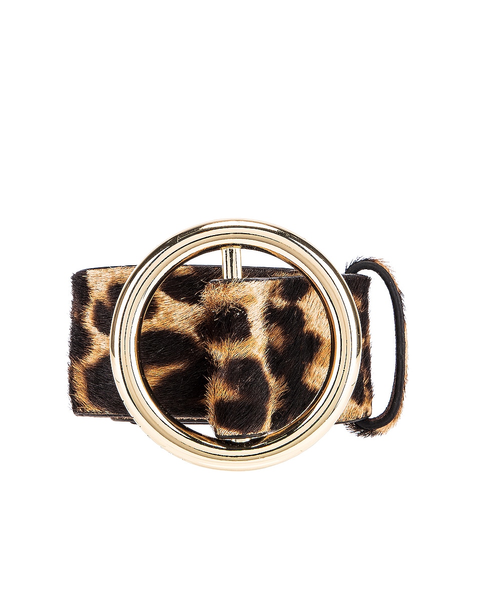 Image 1 of FRAME O Ring Belt in Safari Leopard