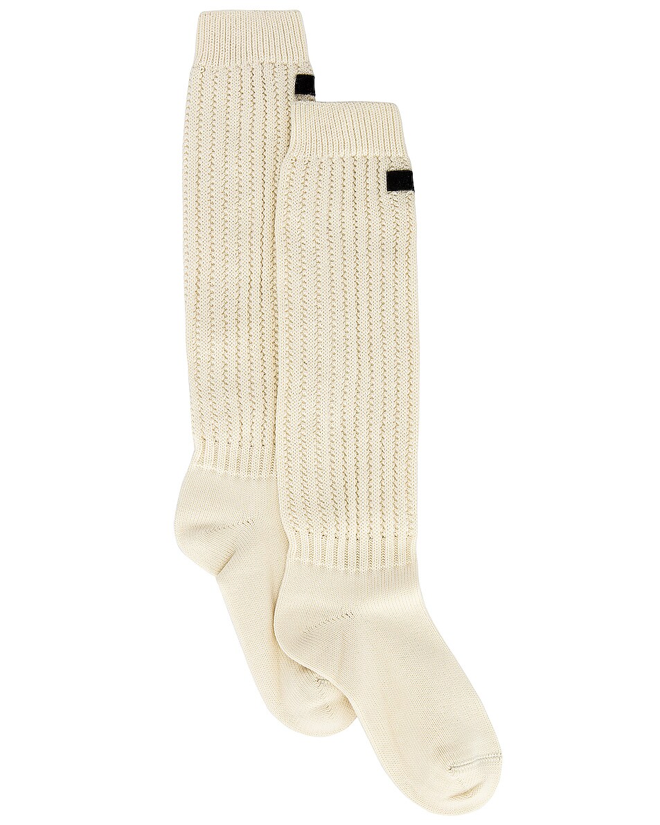 Image 1 of Fear of God 7th Collection Socks in Cream
