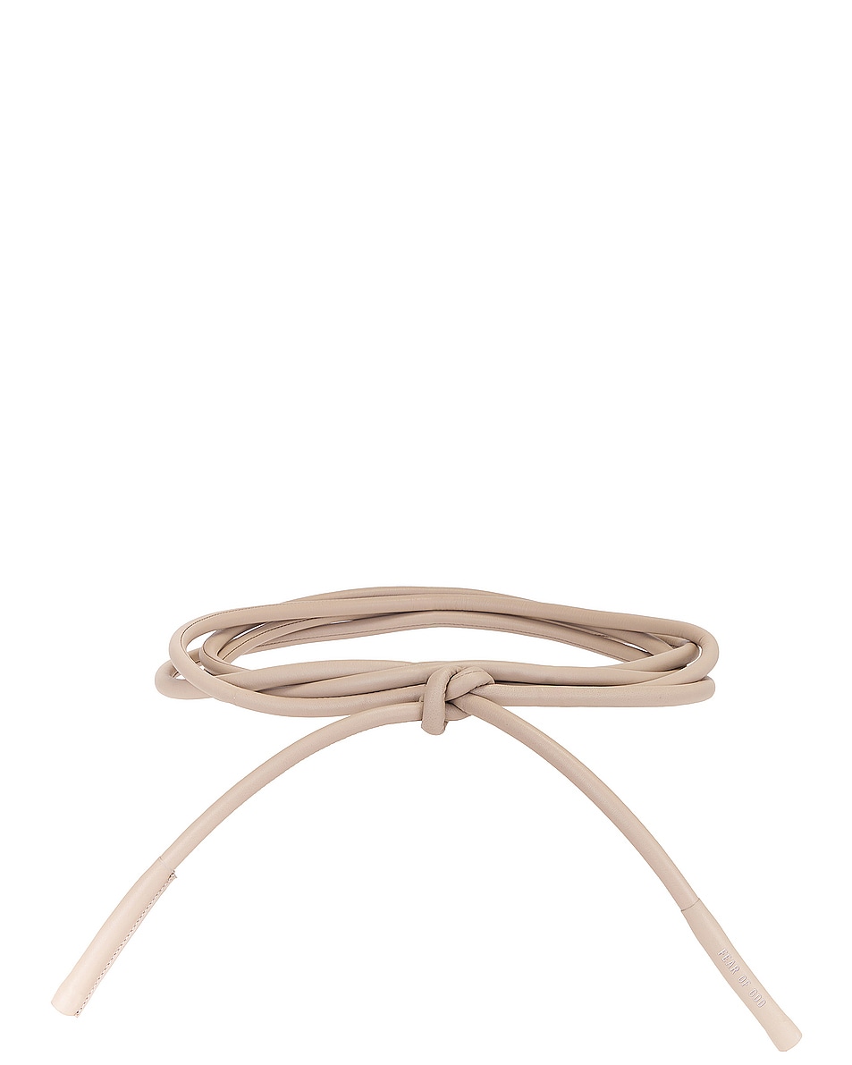 Image 1 of Fear of God Rope Belt in Taupe