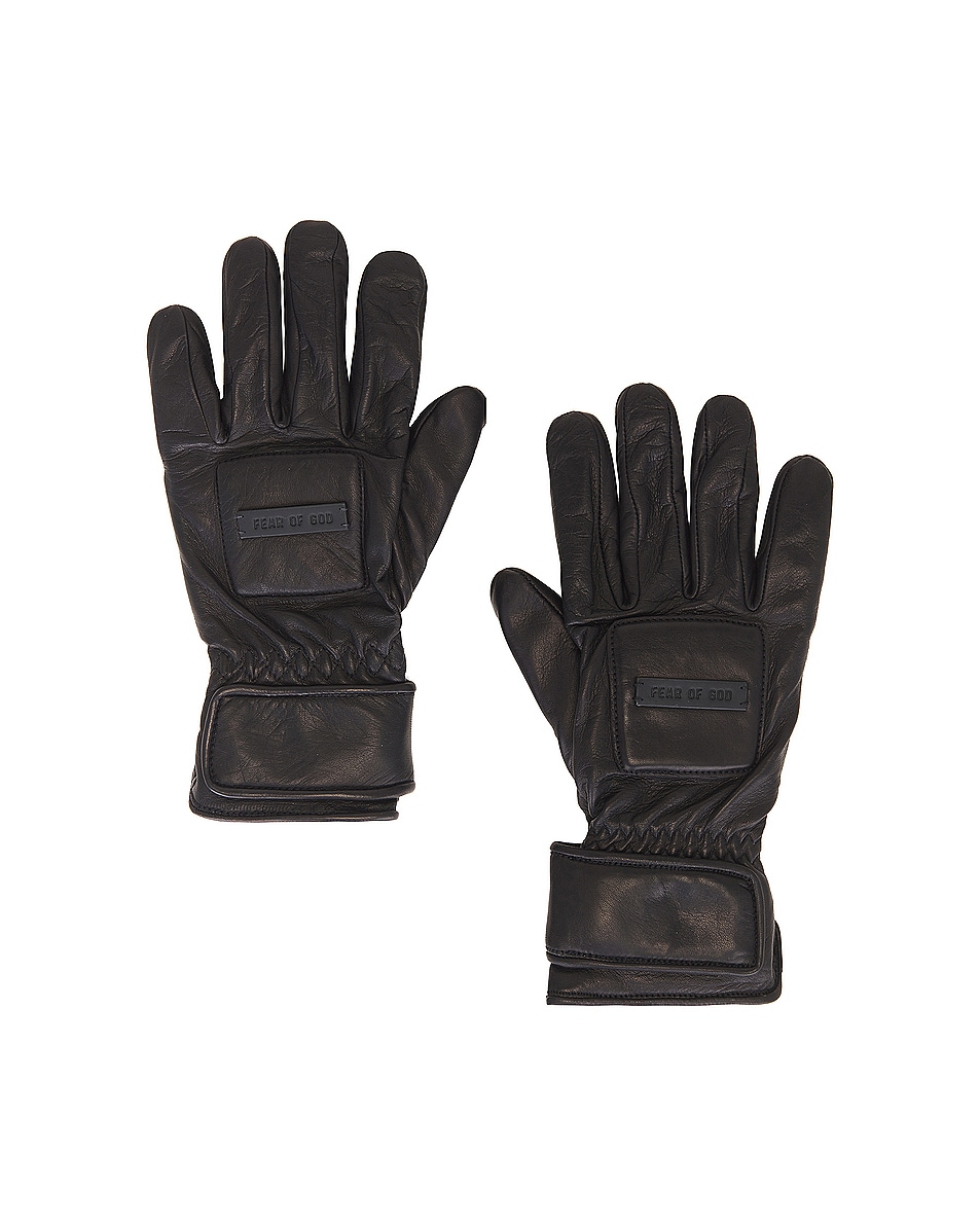 Image 1 of Fear of God Driver Gloves in Black