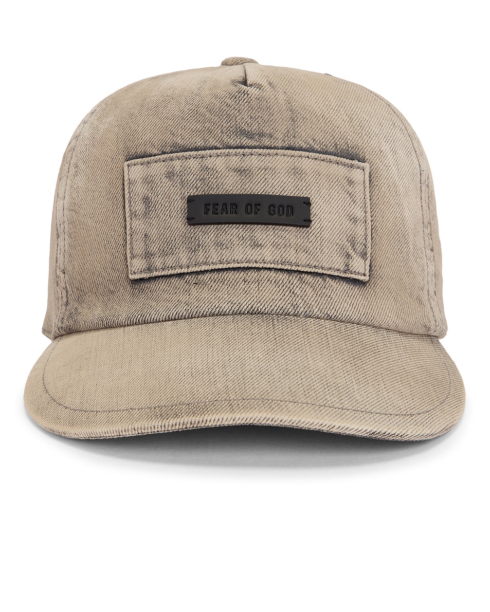 Image 1 of Fear of God Trucker Hat in Vintage Grey