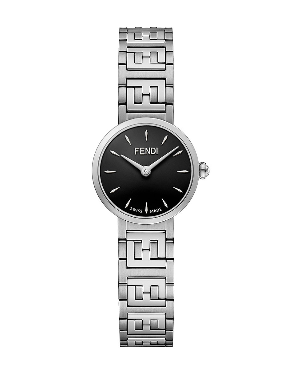 Image 1 of Fendi Forever Fendi Skinny 19mm Watch in Silver