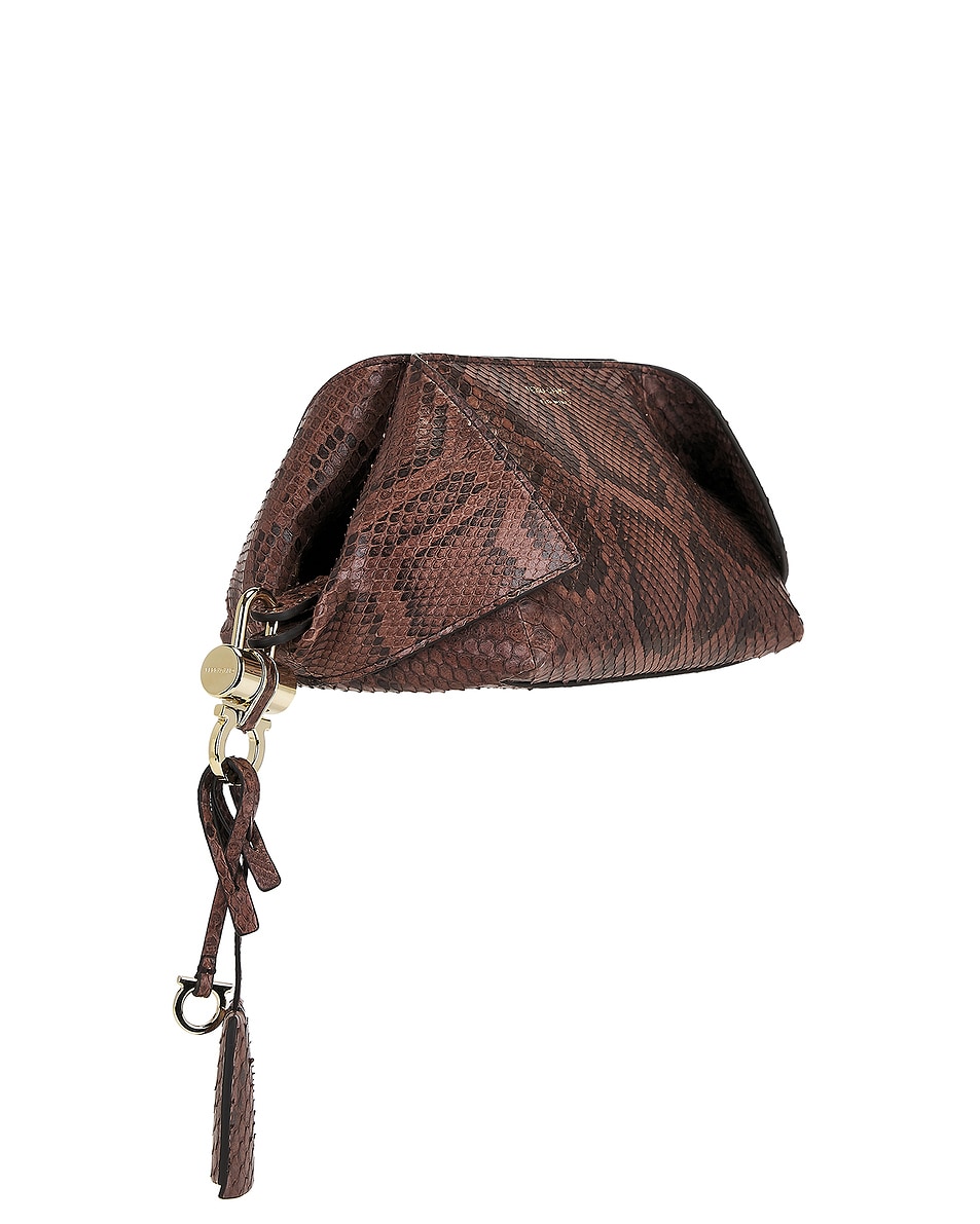 Image 4 of Ferragamo Pouch in Testa Di Moro