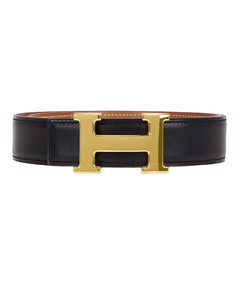 Image 1 of FWRD Renew Hermes Constance Belt in Black