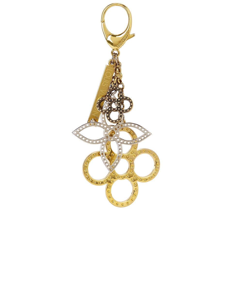 Image 1 of FWRD Renew Louis Vuitton Bijoux Sac Tapage Bag Charm in Gold