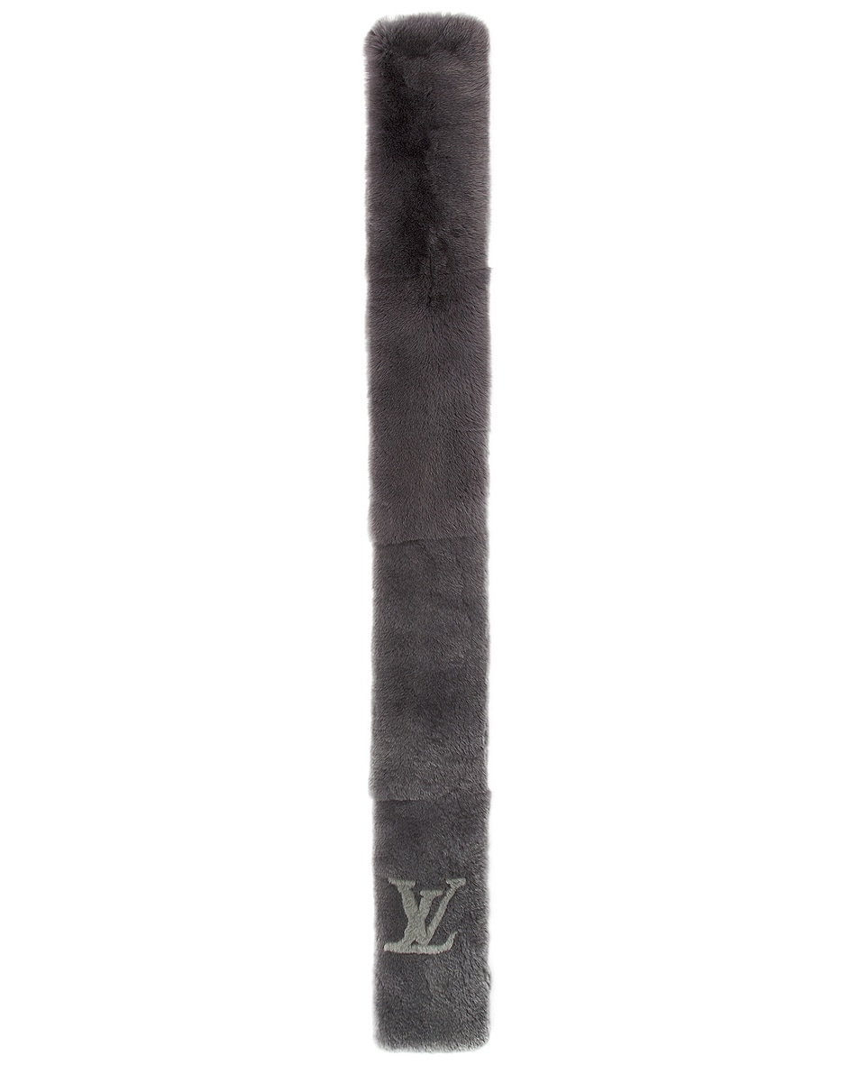 Image 1 of FWRD Renew Louis Vuitton Scarf in Grey