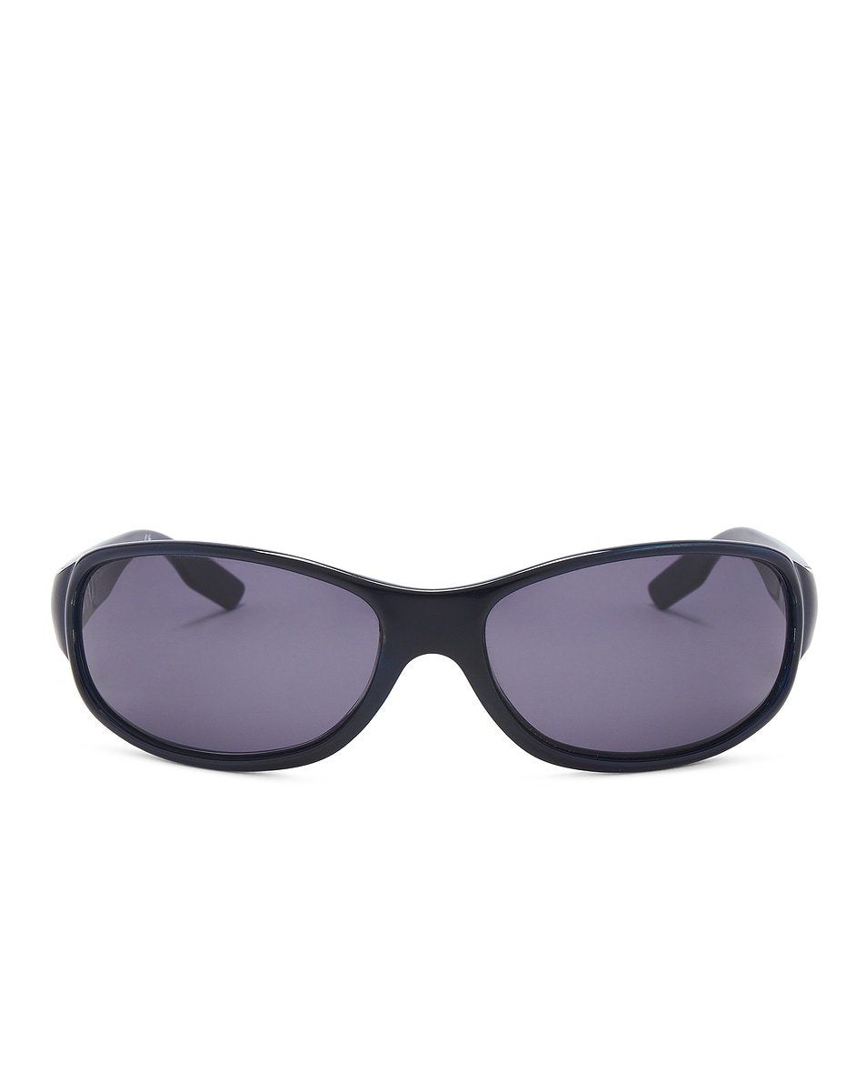 Image 1 of FWRD Renew Dolce & Gabbana Tinted Shield Sunglasses in Black