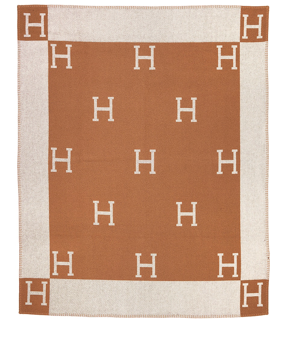 Image 1 of FWRD Renew Hermes Avalon Blanket in Brown