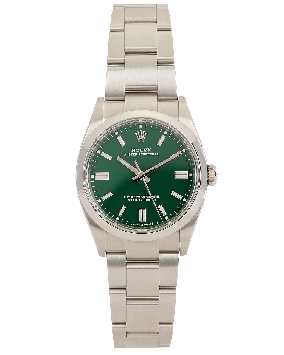 Image 1 of FWRD Renew Rolex Oyster Perpetual 36 Automatic Watch in Silver