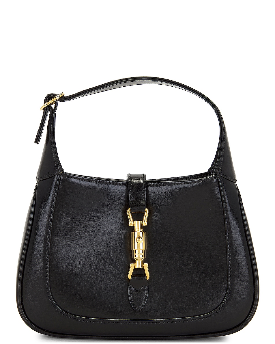 FWRD Renew Gucci Jackie 1961 Shoulder Bag in Black | FWRD