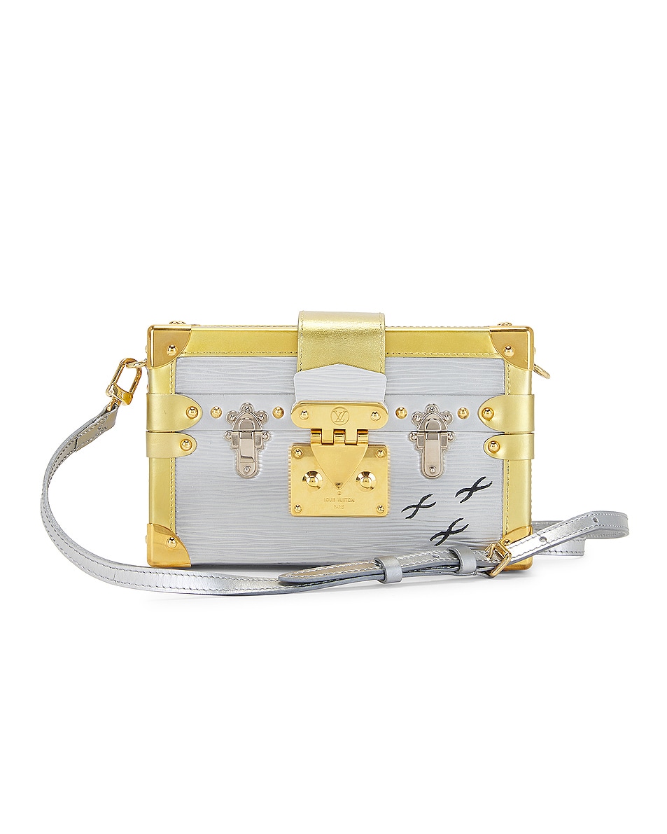 Image 1 of FWRD Renew Louis Vuitton Petite Malle Shoulder Bag in Multicolor